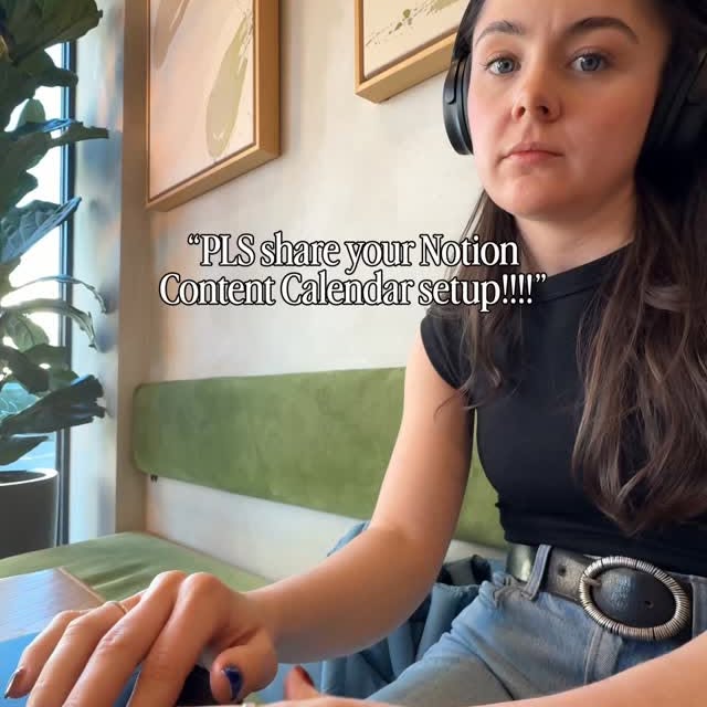 One for the girls who want to know how I plan all social media content as a freelance social media manager with multiple clients 📆

& yessss, I use Notion as my content planning platform! 

It’s the only platform that my clients need to download and use to work with me 💗 and they LOVE how simple I’ve made things for them.

When it comes to content planning, I need something visual but also organised

And over the last three years, I’ve built out the exact template that I need to go from drafting ideas, to creating content capture lists, to getting content approved by my clients ⭐️

So if you’re a freelance social media manager who struggles with feeling disorganised and chaotic behind the scenes…this videos for you💅🏼💅🏼