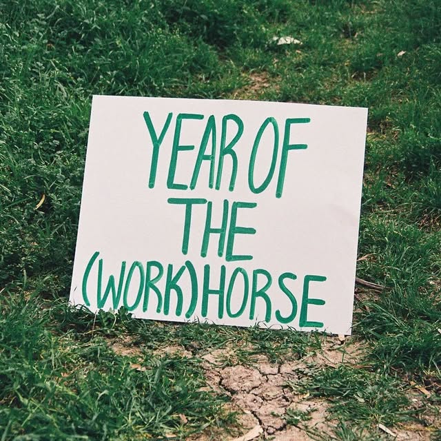 year of the horse motto 🐎 if the first month + a half of 2026 hasn’t worked out for you, trust that it’s all about to change 🤎