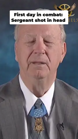 First day in combat. Witnessed the unthinkable, yet remembered a sergeant's kindness. A moment etched in time.