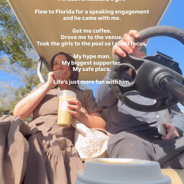 Just doing life together and cheering each other on in the process.