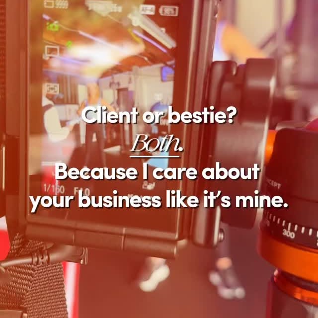 Get you a social media manager who’s in the content with you. Because when you win, I win.

I don’t just post and ghost. I help service-based businesses build strategy, grow visibility, and turn followers into paying clients.

If you’re tired of posting without results, it’s time for a marketer who treats your business like their own.
Click the link in bio to book your discovery call.

⸻

.
.
.