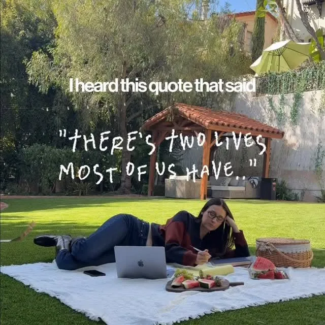 There’s 2 lives most of us have: the one we live and the one we are capable of living.. and I’m the type of girl who’s going for the latter 🤠

#productivityhack #mindsetshifts #femaleentrepreneur #selfimprovement #nanadelrey