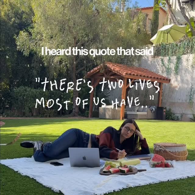 There’s 2 lives most of us have: the one we live and the one we are capable of living.. and I’m the type of girl who’s going for the latter 🤠