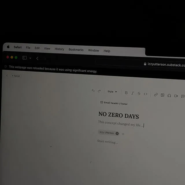 How the content of No Zero Days changed my life 

Comment AFFIRMATIONS for my free morning playlist that will shift your mindset and allow you to Neve have a zero day again 

#glowuptips #healthyhabitsforlife #healthylivingtips #gratefulmindset #glowups