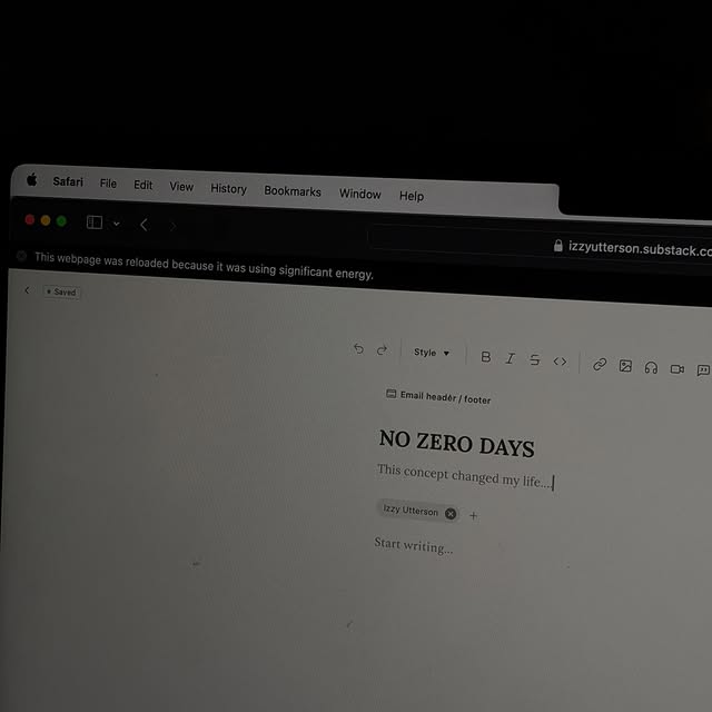 How the content of No Zero Days changed my life 

Comment AFFIRMATIONS for my free morning playlist that will shift your mindset and allow you to Neve have a zero day again