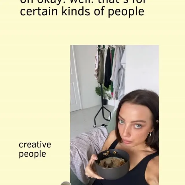 nope my friend

we are all creative deep down. 

and coming from experience. the PURE JOY that spilled out from inside when i actually activated it. used it. played. executed. just did something purely for the joy of creating, as opposed to feeling like you need to do it to tick the next box of life off your list. 

no matter where you are right now. not started yet. maybe you’ve been doing it a while and feel like you’re in a bit of a funk, or if you’re just looking to level up everything you do..

it’s never too late! 

my mastermind is running it’s next round very soon, doors are open. we have 3 spots remaining. so if you want to get into the space of CREATING. comment ‘create’ below and i’ll send you the link over to join us 🪿

#contentcreation #videoeditor