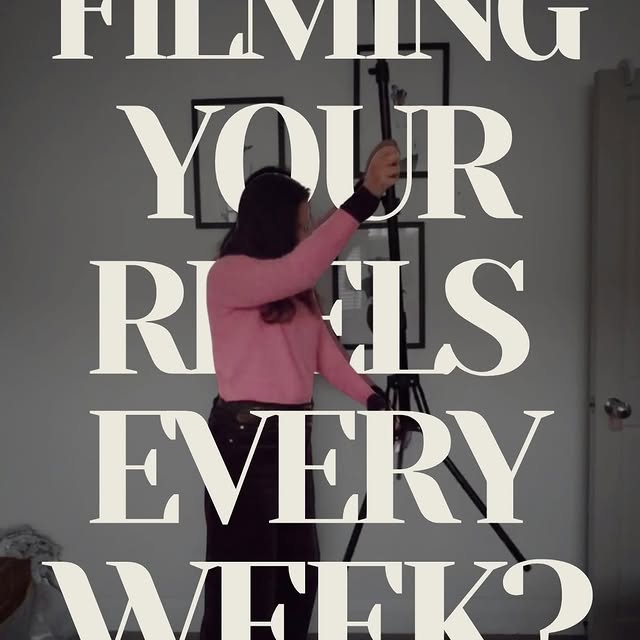 Most people who come to me have already tried DIYing Reels on their own for way too long.

They tried copying other people’s viral posts. They tried forcing batch creation systems that burned them out. They tried waiting for that one Instagram Reels course to be THE answer.

But nothing worked because here’s what they don’t tell you: implementing on your own is HARD when you’re also running a business. Theory is easy. Doing it all yourself? That’s where it falls apart.

When we changed from doing it alone to done-together, everything shifted.

If you’ve been looping in the same pattern, there’s a better way.
What if you only showed up once a month (or even better, once a quarter) instead of scrambling every week?

Comment ‘BETTER’ if you want the shortcut.

PS Now taking bookings for March + beyond 💛