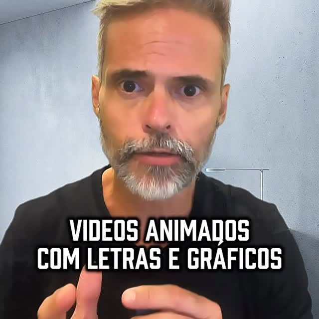 Sabe os videos de letras e gráficos com efeitos? São chamados de Motion. Olha essa ferramenta que te permite criar do zero, só com uma descrição do que quer, ou então, te oferece um monte de templates legais pra você trocar e colocar do seu jeito. 

Quer o link? Comenta “motion”