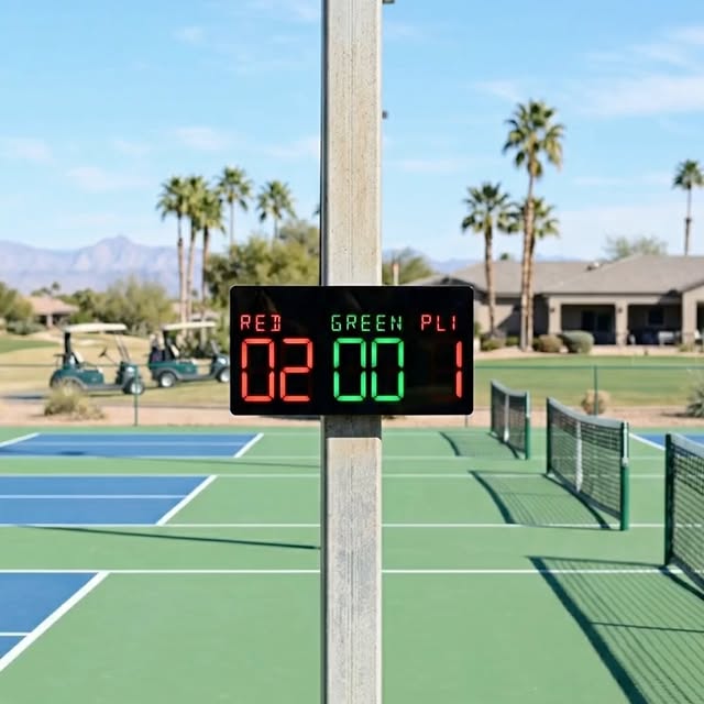 The satisfying sound of the ball is great, but the crisp view of the Tally Scorecard signaling a point change—and your win—is even better. Elevate the acoustics of victory.

[ TallyScoreboard, DigitalScoreboard, ScoringSimplified, Multi-sport scoreboard, Sports score tracker ]