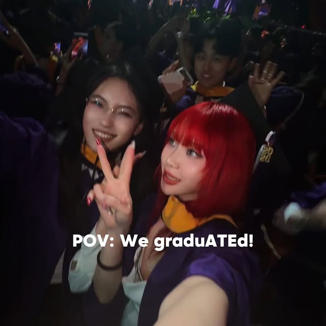 The BIGGEST FISHHHH🤑🤑🤑
We graduATEd!!