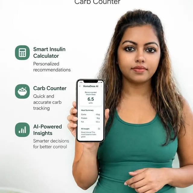 Being insulin dependent means every meal starts with questions.

🍝 What’s actually in this meal?
📊 How many carbs am I about to eat?
💉 Am I taking the right amount of insulin?

That’s why I’ve been using KomaDose AI.

Instead of spending time guessing and calculating, I can quickly estimate carbs, get mealtime insulin guidance, log my meals, and even ask Charlie, the built-in AI diabetes assistant, questions whenever I need help understanding my numbers.

What I love most is that it’s designed specifically for people living with diabetes. It feels simple, practical, and built for real everyday life.

Plus, there’s a community where you can connect with others, achievement badges to keep you motivated, biometric security for privacy, and even offline access to core features.

If you or someone you love manages mealtime insulin, KomaDose AI is definitely worth checking out.

Download it free on the App Store or visit komadoseai.com.

KomaDose AI is a wellness and decision-support tool and does not provide medical advice. Always consult your healthcare provider regarding diabetes management.

#DiabetesSupport #Type1Warrior #DiabetesJourney #KomaDoseAI #diabetescommunity