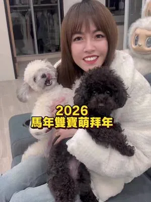 渣董和炭吉 誰才是你心中的「拜年 MVP」？ 看到渣董最後的表情XD #小隻顧顧 #中古車 #新年快乐 #過年 #毛孩