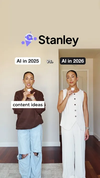 AI in 2025 vs. AI in 2026 🤖

If creating content feels overwhelming, comment “PROMPTS20” and I’ll send you 20+ AI prompts that will help you grow as a content creator faster!

#aitools #contentcreation #aiforcontentcreators #creatortools #socialmediatools
